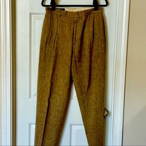 Vintage Polo by Ralph Lauren pleated tweed pant